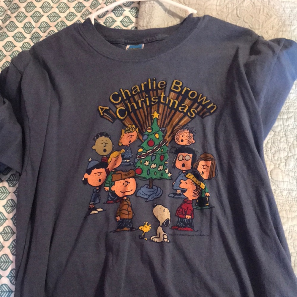 Charlie Brown Christmas graphic tshirt